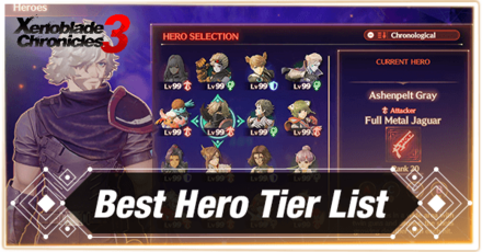Xenoblade Chronicles 3 - Best Hero Tier List