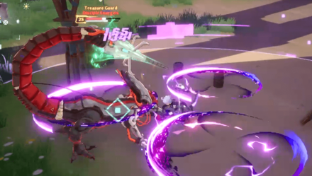 Crow Orbiting Blades Attack