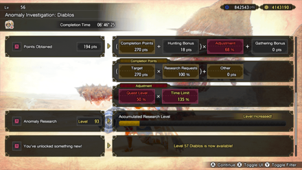 MH Rise Sunbreak - Hunt Diablos for Level 51