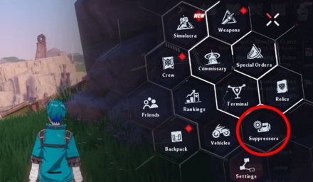 Tower of Fantasy - Click on Suppressor