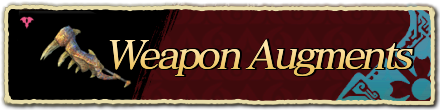 MH Rise Sunbreak - Weapon Augments