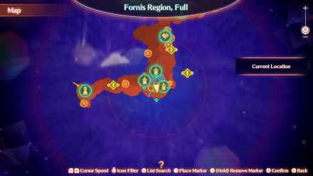 The Kind Right Hand Zoomed Out Map