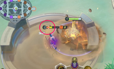 Pokemon UNITE - Tyranitar Tyrannical Rampage Knock Down Meter