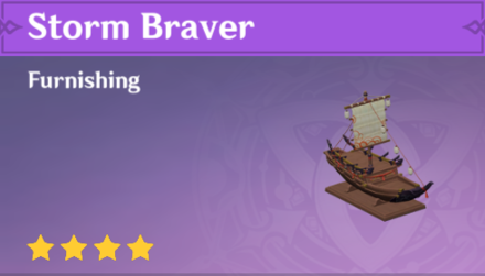 Genshin Impact - How to Get Storm Braver Furnishing
