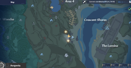 Tower of Fantasy - Control Station Map