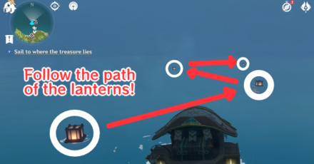 Genshin - The Final Treasure - Following the path of the lanterns