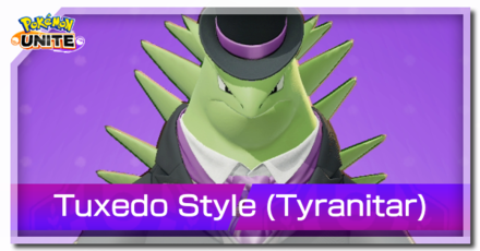 Pokemon UNITE - Tuxedo Style Tyranitar Banner