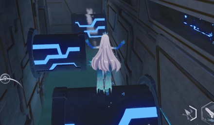 Tower of Fantasy - Jump on the Horizontal Platforms