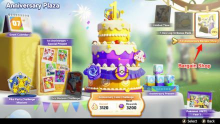 Pokemon UNITE - HIt the 1st Anniversary Bargain Shop
