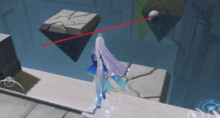 Tower of Fantasy - Laser Ball Rotates in a Clockwise Position