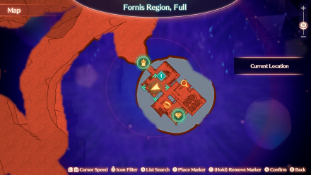 Serene Melody Zoomed In Map