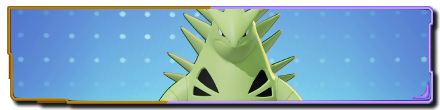 Pokemon UNITE - Tyranitar Builds Top Banner.png