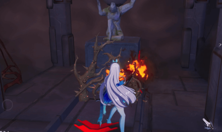 Tower of Fantasy - Use a Flame Weapon to Destroy Thorns