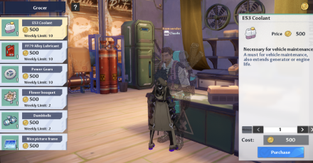 Tower of Fantasy - Banges Item Vendor