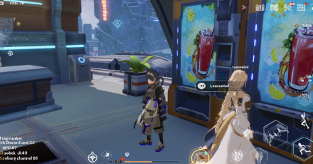 Tower of Fantasy - Beside 2 Vending Machines