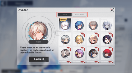 Avatar and Avatar Frame