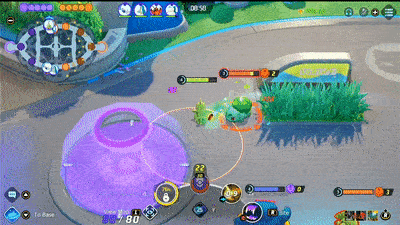 Pokemon UNITE - Tyranitar Knocking Out Venusaur with Bite.gif