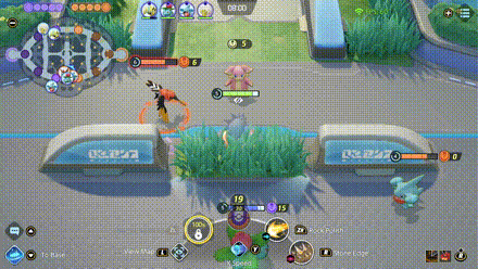 Pokemon UNITE - Tyranitar Brawling with Shed Skin