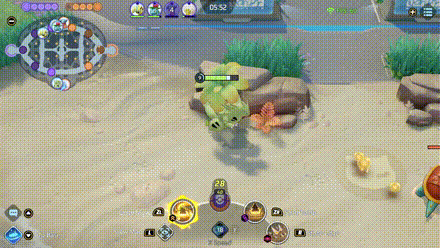 Pokemon UNITE - Tyranitar Getting Close with Sand Storm