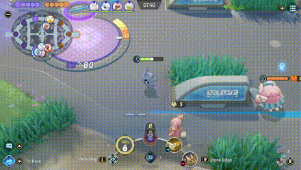 Pokemon UNITE - Tyranitar Lining up Stone Edge Activations