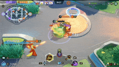 Pokemon UNITE - Tyranitar Using X Speed and Ancient Power