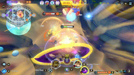 Pokemon UNITE - Tyranitar Using Standard Attacks After Activating Unite Move