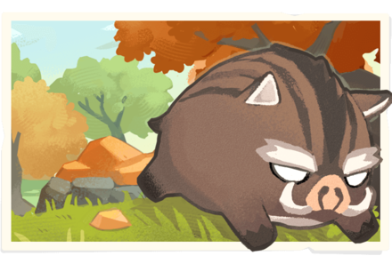 Genshin - A Journey Through Pages Encounter Records - Boar Encounter