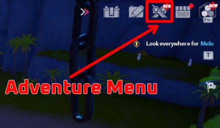 Tower of Fantasy - Adventure Menu