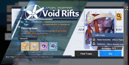 Tower of Fantasy - Void Rifts