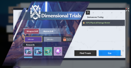 Tower of Fantasy - Dimentional Trials