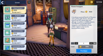 Tower of Fantasy - Claude the Item Vendor (Banges)