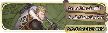 Grand Hero Battle: Jeralt Banner