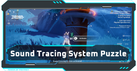 Sound Tracing System Puzzle Banner