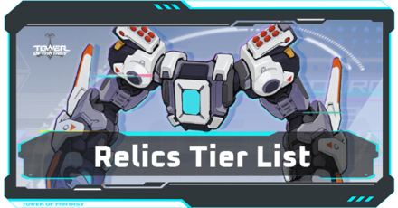 Relics Tier List Top Banner