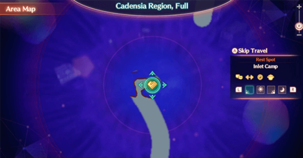 Culinary Repertoire Zoomed In Map