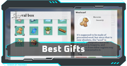 Gifts Guide Best Gifts for Each Character