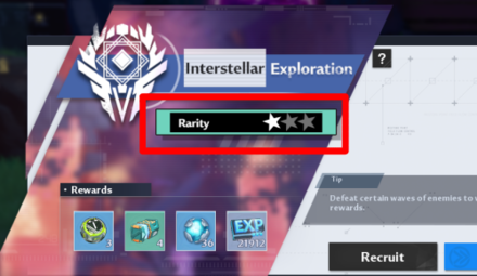 Tower of Fantasy - Interstellar Exploration Difficulty