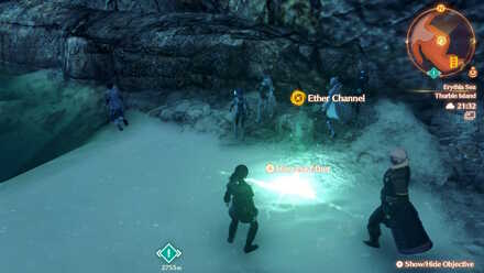 Press A Near an Ether Channel