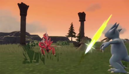 Pokemon Scarlet and Violet SV - Scizor vs Golduck