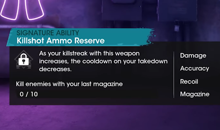 Saints Row - Signature Abilities
