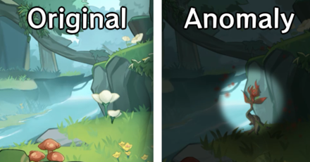 Genshin - Original and Anomalies in Forest Zone