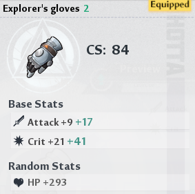 Gloves for Crit - Tower of Fantasy