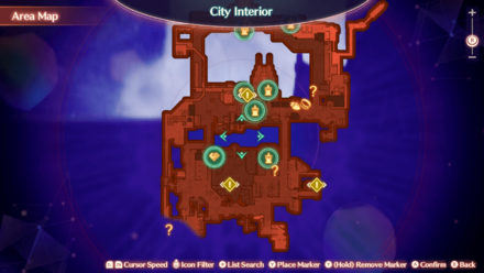 Xenoblade Chronicles 3 Effervescent Heart Natural Spa Info Map