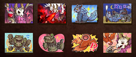 MH Rise Sunbreak - DLC Pack 6 - Special Stickers 10 Sticker Set