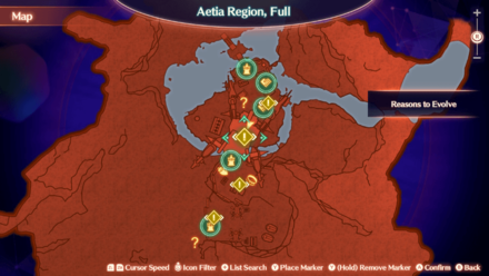 Xenoblade Chronicles 3 Reasons to Evolve Conversations Map