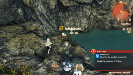 Xenoblade Chronicles 3 Splishsplash Overworld Location