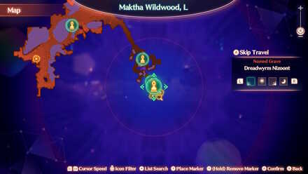 XC3 - Dreadwyrm Nizoont location