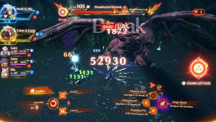 XC3 - Break effect on Dreadwyrm Nizoont