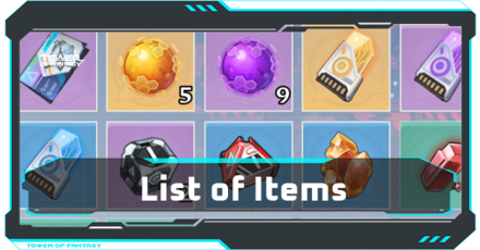 List of Items Banner.png