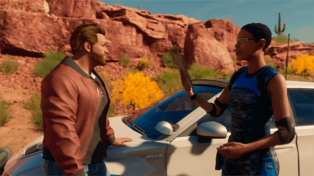 Saints Row - Sends the Boss to Tail a Panteros Convoy